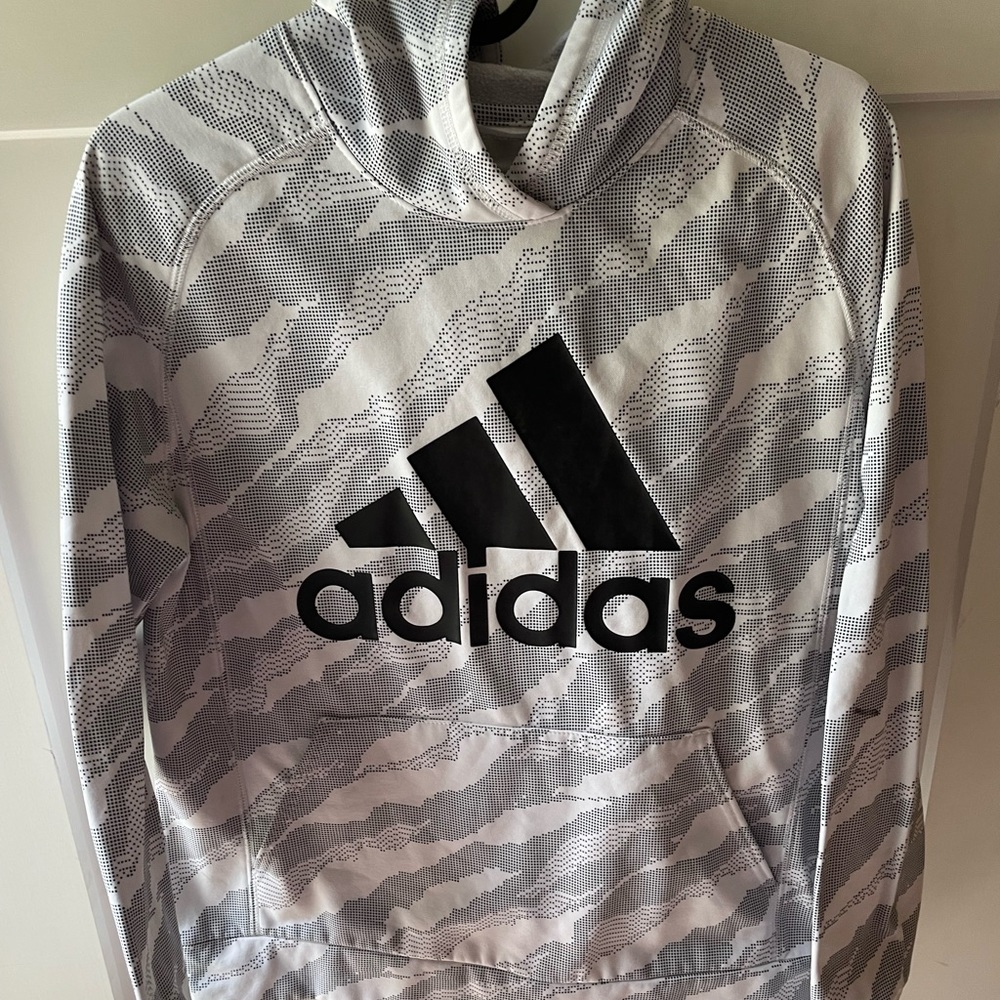 Adidas hoodie boys size 14/16